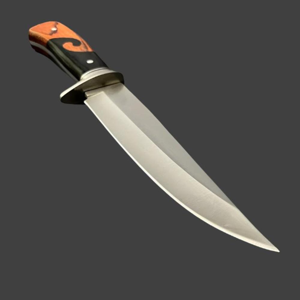 Tan and Black Hunting Knife