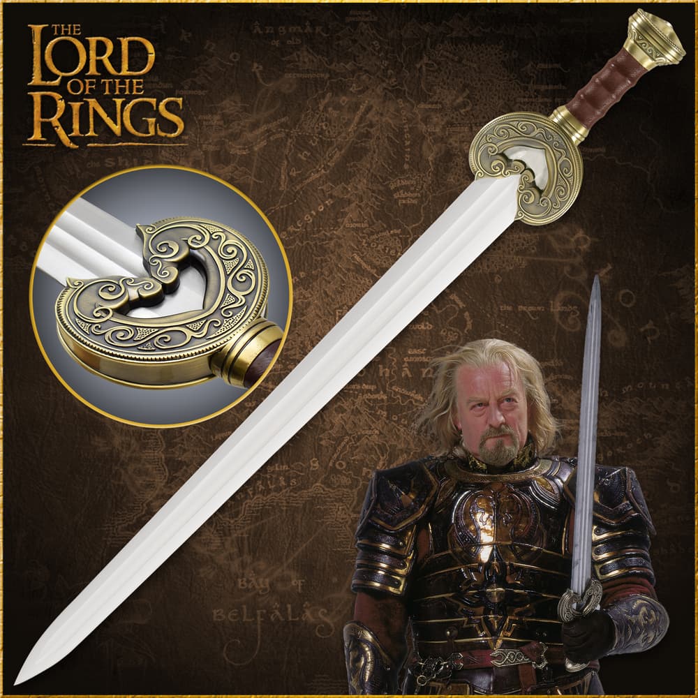 Herugrim Sword of King Theoden - Authentic Lord of the Rings Replica – Only $149.00 (USA)