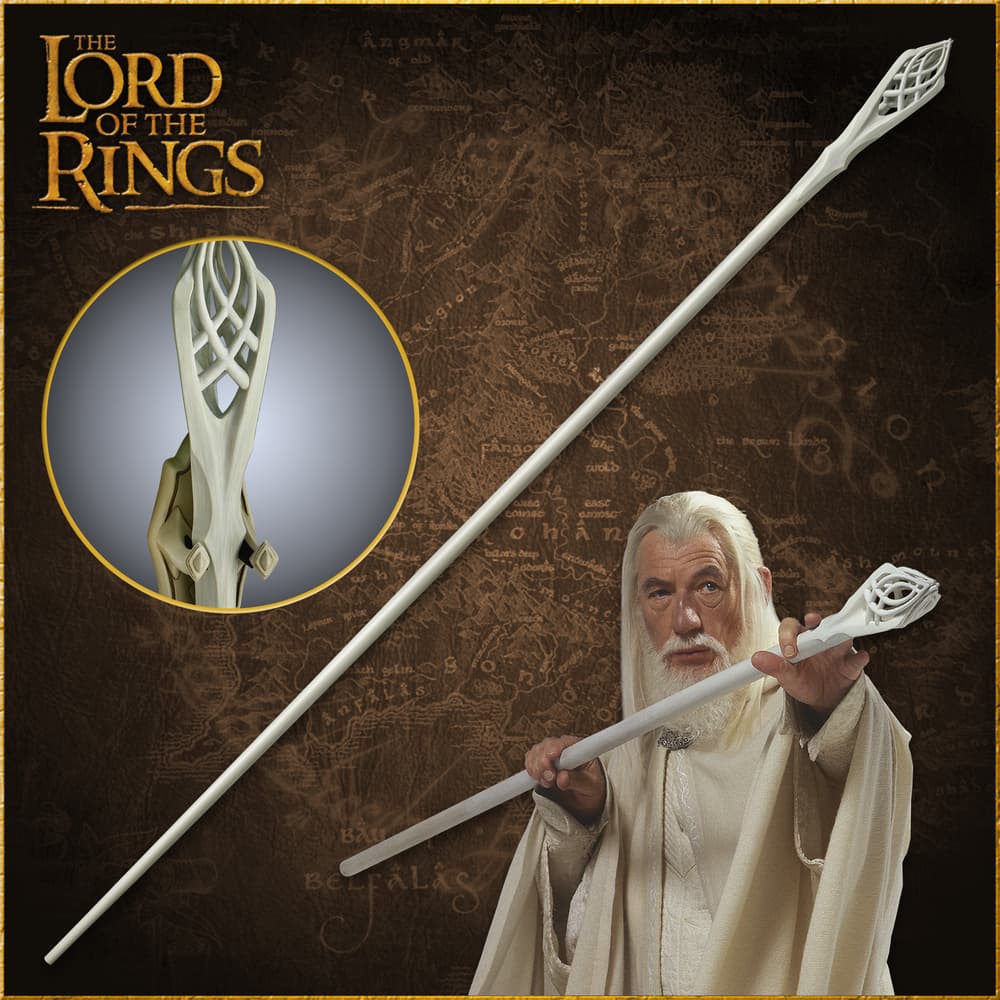 Staff of Gandalf the White – Authentic Lord of the Rings Collectible Now for Just $149