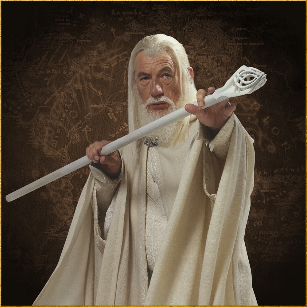 Staff of Gandalf the White – Authentic Lord of the Rings Collectible Now for Just $149