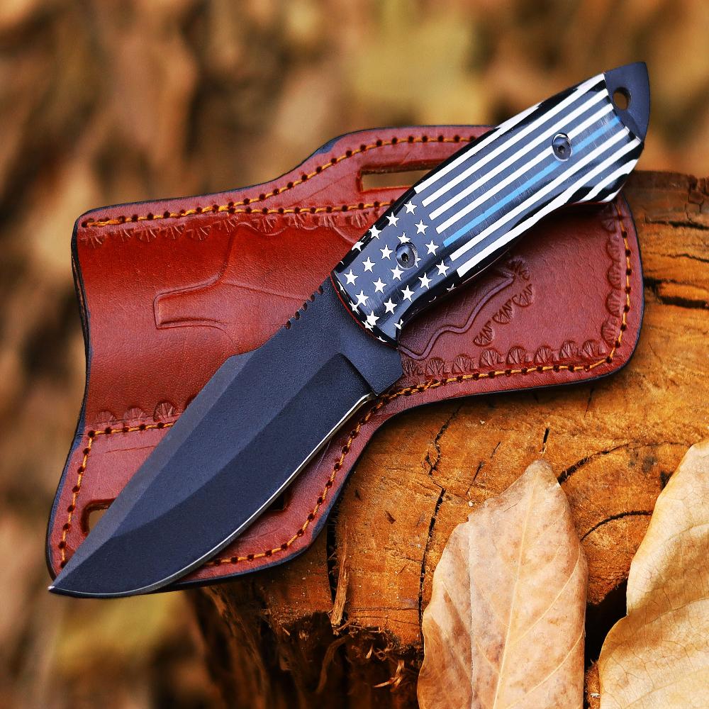 Handmade High Carbon Stainless Steel Hunting Skinner Knife - Precision Craftsmanship for Ultimate Outdoor Performance