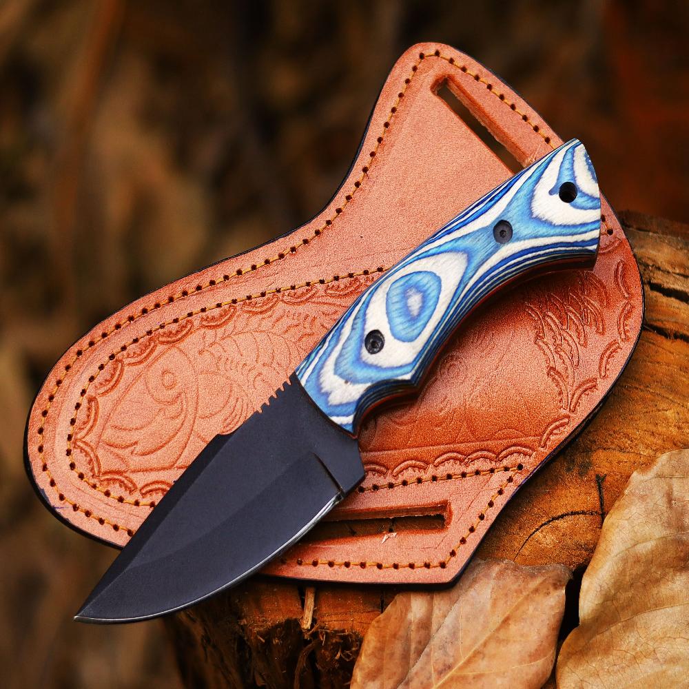 Handmade High Carbon Stainless Steel Hunting Skinner Knife - Precision Craftsmanship for Ultimate Outdoor Performance