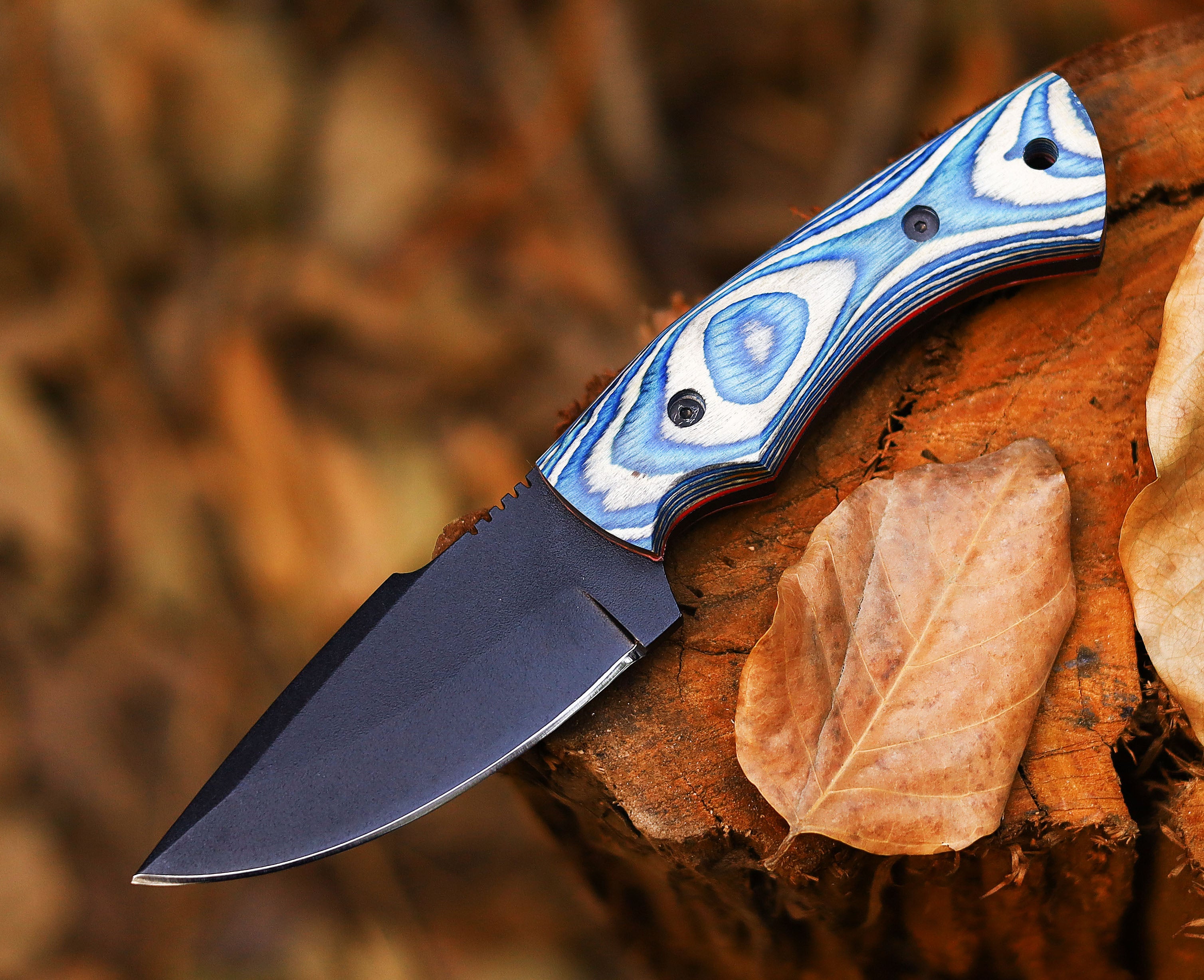 Handmade High Carbon Stainless Steel Hunting Skinner Knife - Precision Craftsmanship for Ultimate Outdoor Performance