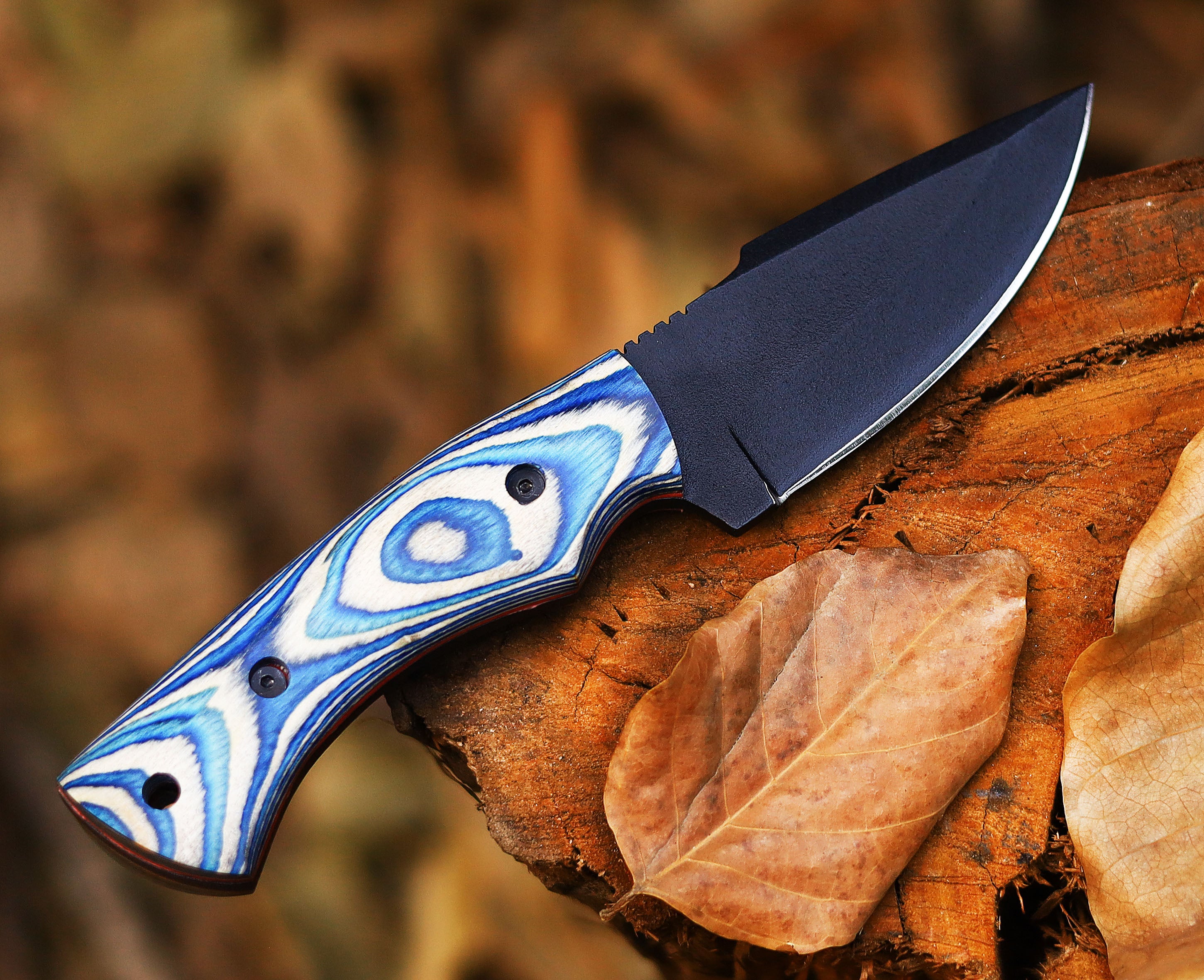 Handmade High Carbon Stainless Steel Hunting Skinner Knife - Precision Craftsmanship for Ultimate Outdoor Performance