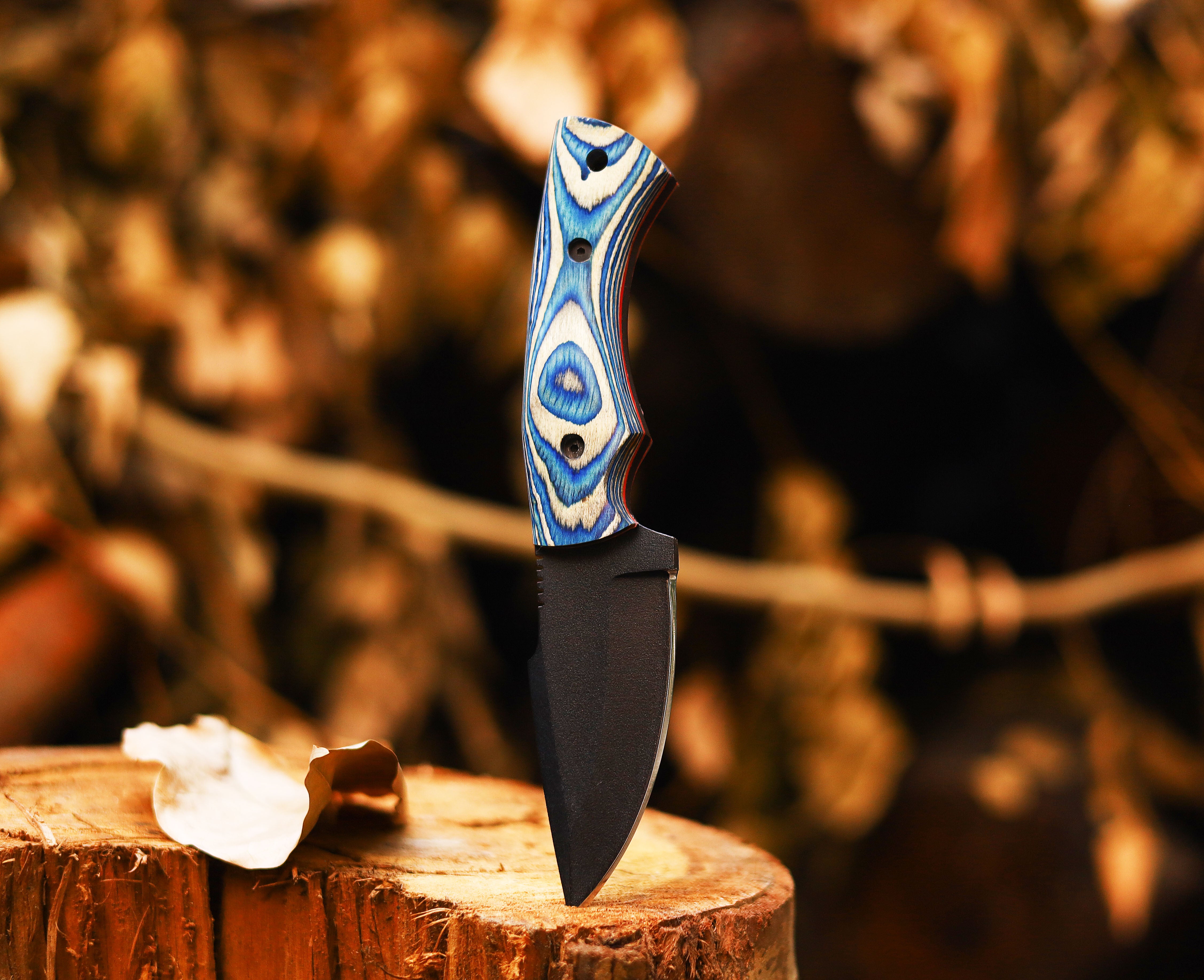 Handmade High Carbon Stainless Steel Hunting Skinner Knife - Precision Craftsmanship for Ultimate Outdoor Performance