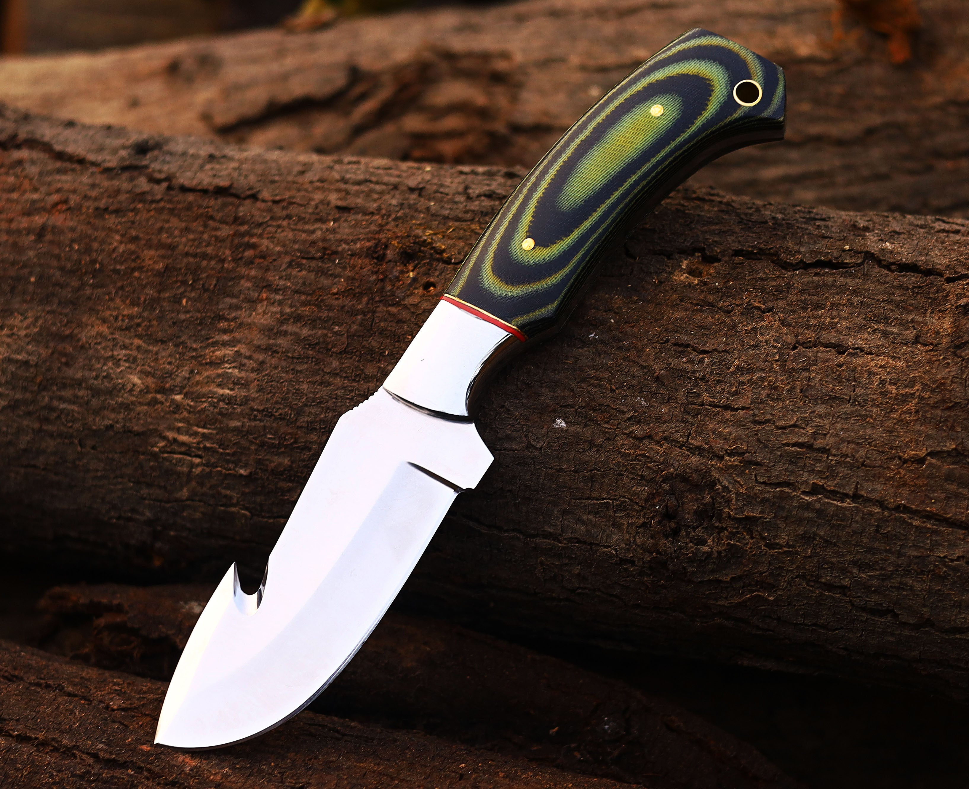 Handmade High Carbon Stainless Steel Hunting Skinner Knife - Precision Craftsmanship for Ultimate Outdoor Performance