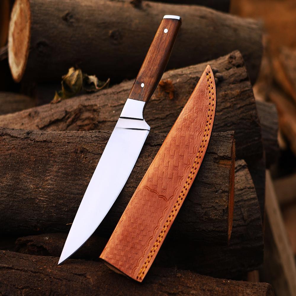 Handmade High Carbon Stainless Steel Hunting Knife - Precision Craftsmanship for Superior Outdoor Performance