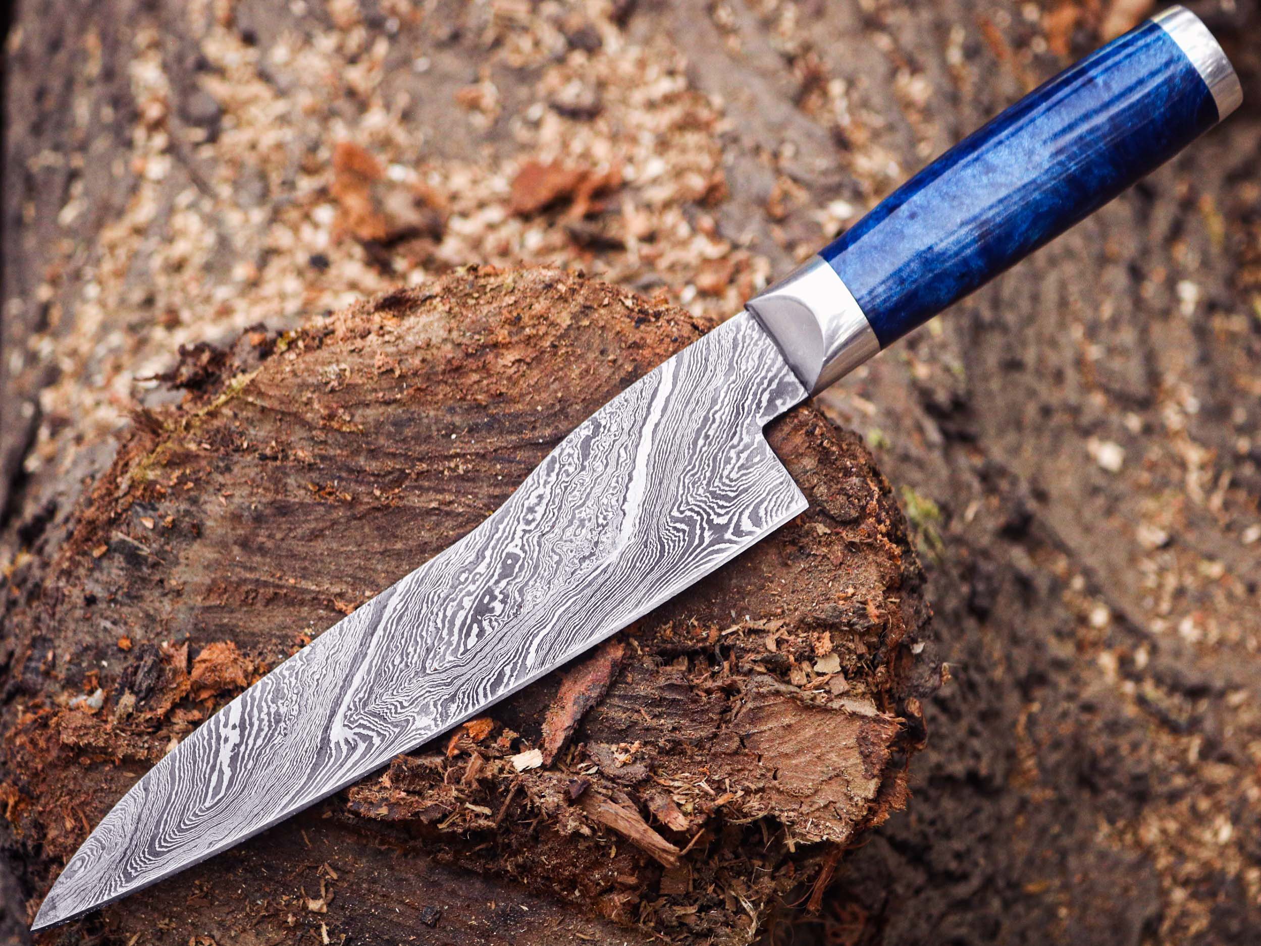 Artisan Damascus Steel Chef Knife – Precision Crafted Culinary Essential for $109