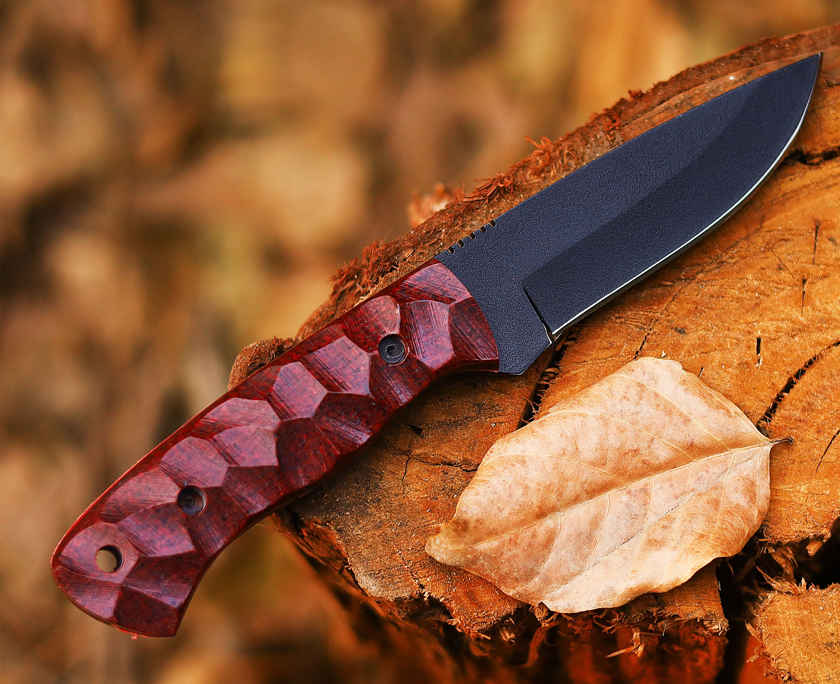 Handmade High Carbon Stainless Steel Hunting Skinner Knife - Precision Craftsmanship for Superior Outdoor Performance