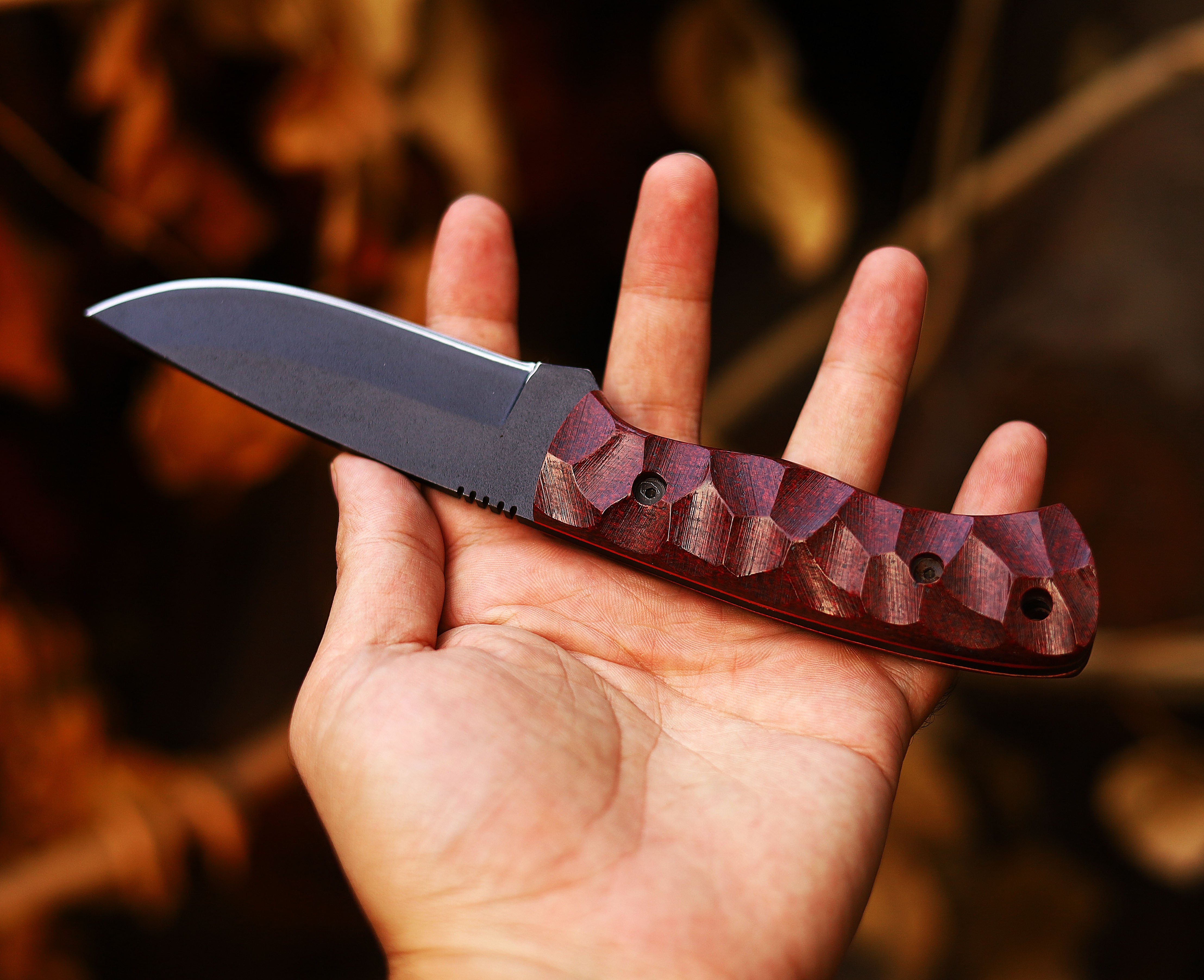 Handmade High Carbon Stainless Steel Hunting Skinner Knife - Precision Craftsmanship for Superior Outdoor Performance