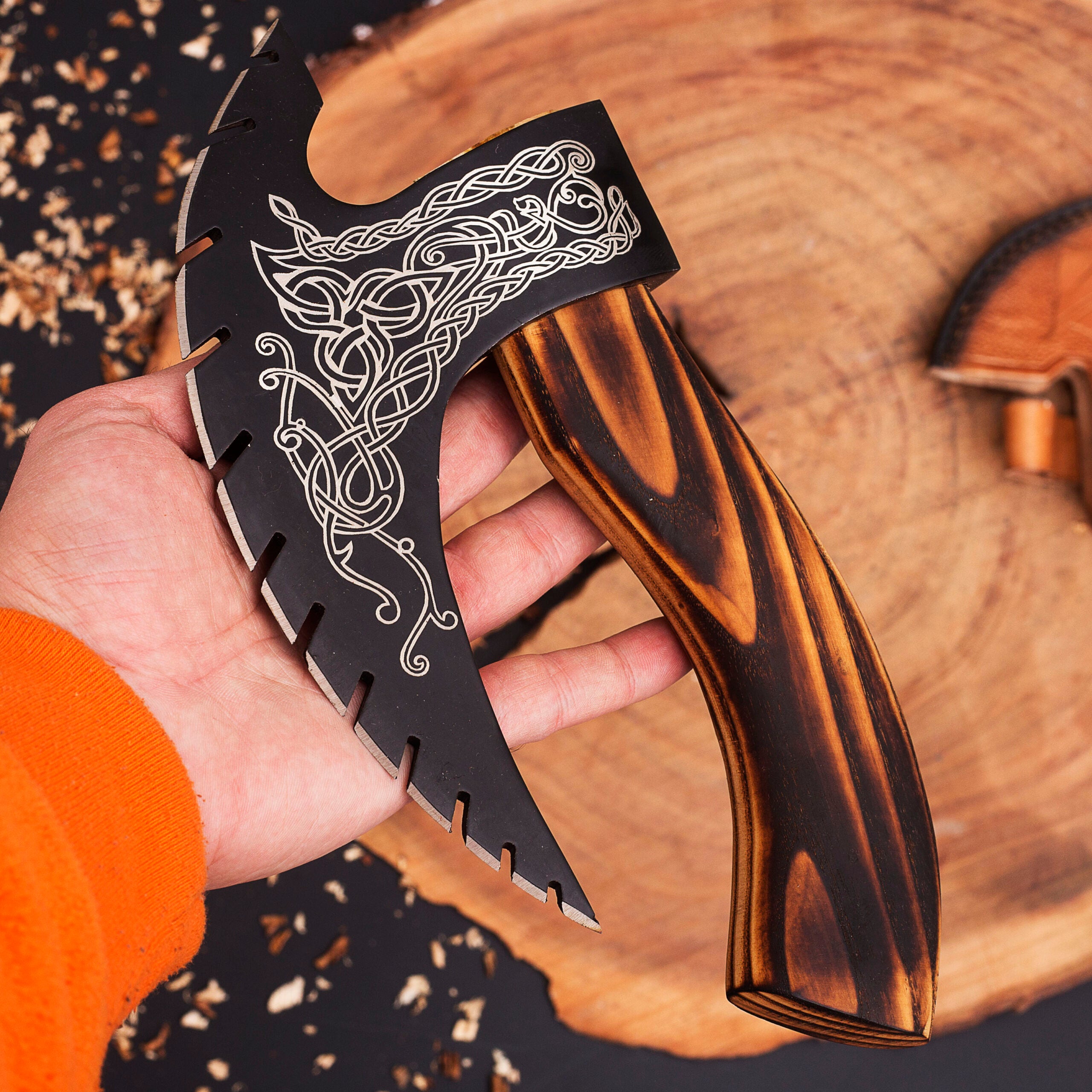 viking hatchet pizza cutter