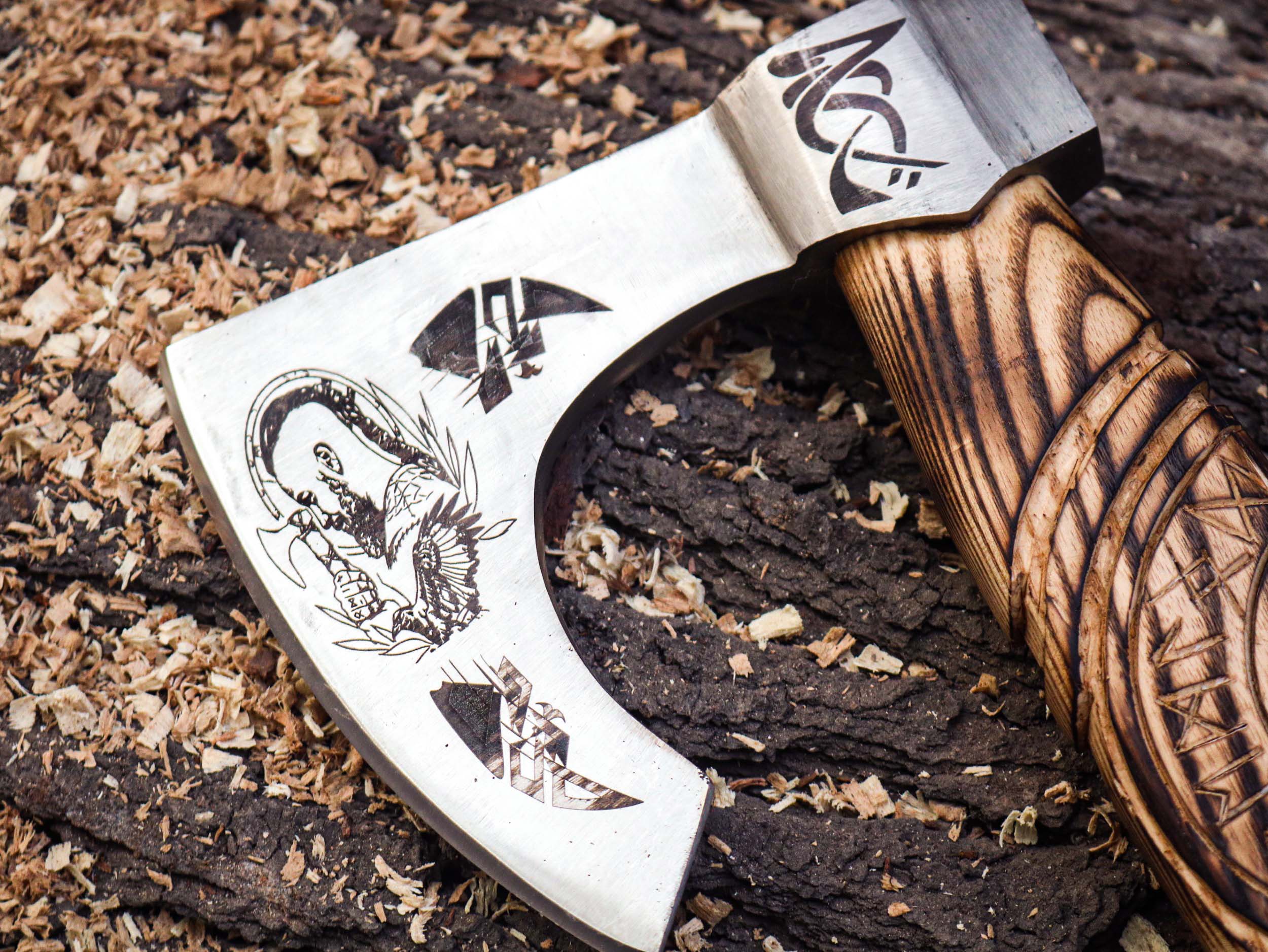 Best Raven Viking Axe for Sale– Handcrafted Norse Art for Just $100