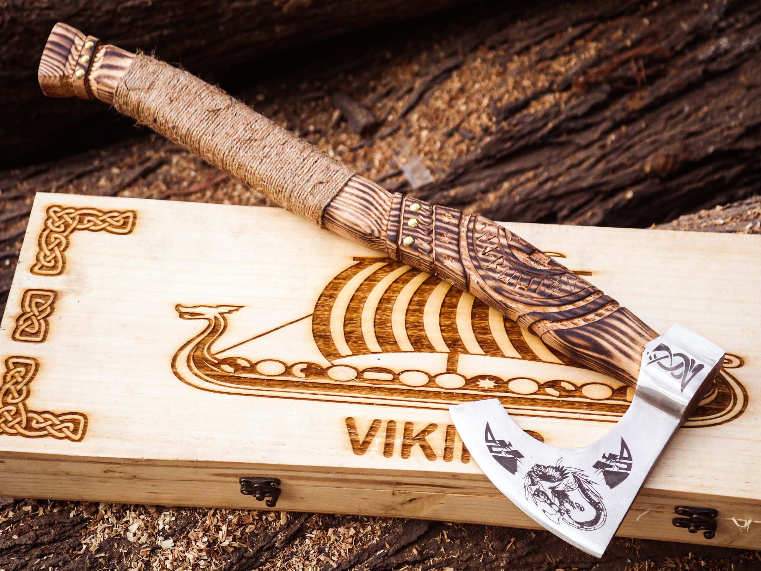 Best Raven Viking Axe for Sale– Handcrafted Norse Art for Just $100