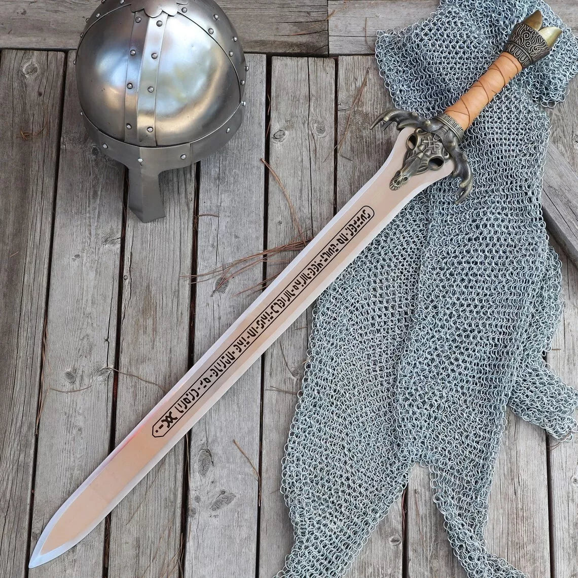 Windlass Atlantean Cosplay Sword with Plaque