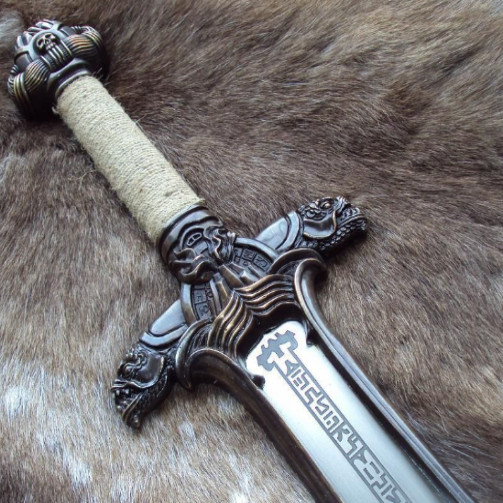 Conan the Barbarian Atlantean Sword by Marto – The Barbarian Cosplay Sword With Plaque Only $199.00